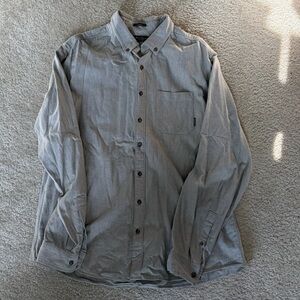 Eddie Bauer Men's Gray Shirt Jacket